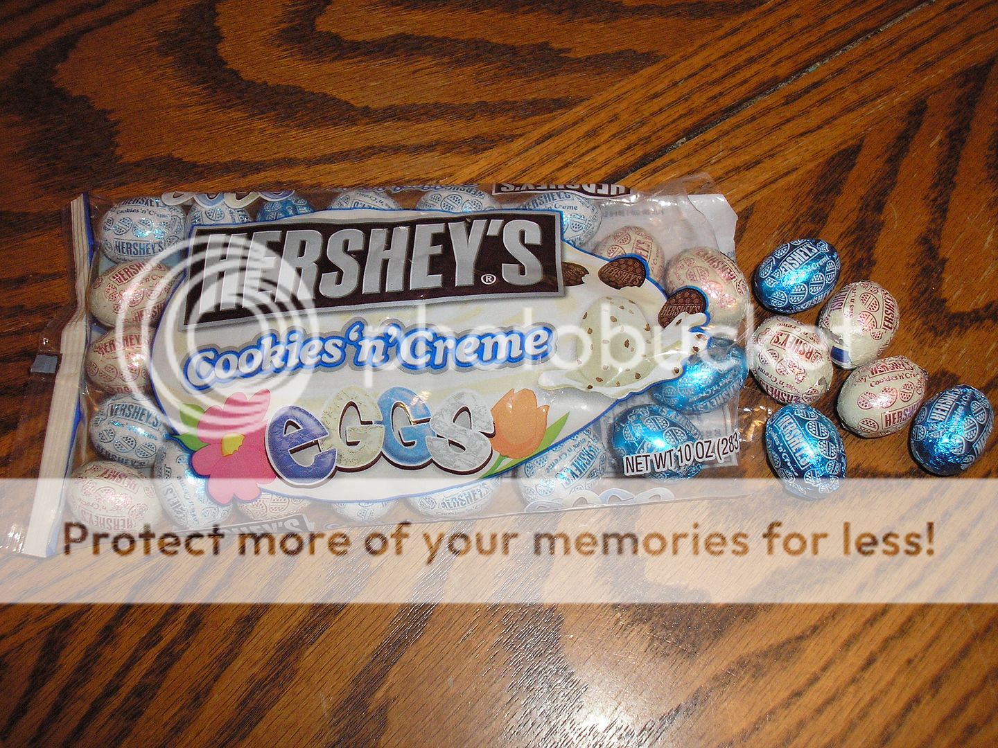 hershey cookies and creme easter bunny